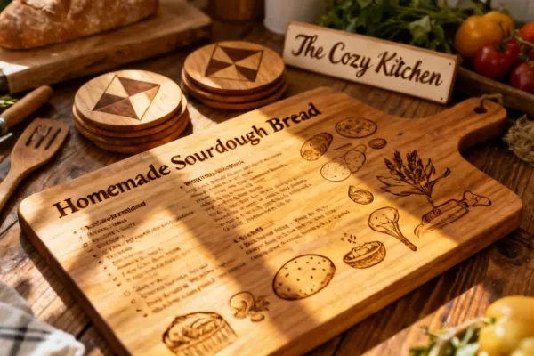 Wood engraving and cutting results with xTool M1 Ultra