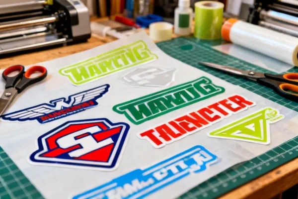 Vinyl cutting results with xTool M1 Ultra blade module