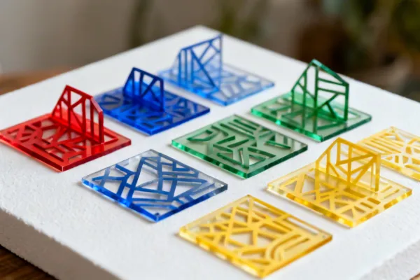 Acrylic cutting and engraving results with xTool M1 Ultra