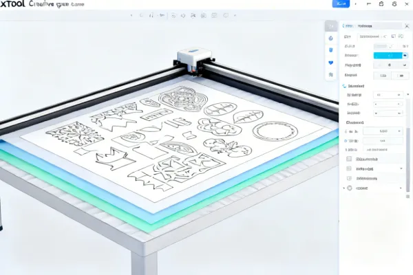 xTool Creative Space software interface
